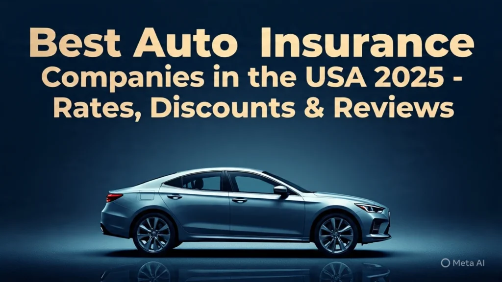 Best Auto Insurance Companies in the USA 2025 – Rates, Discounts & Reviews