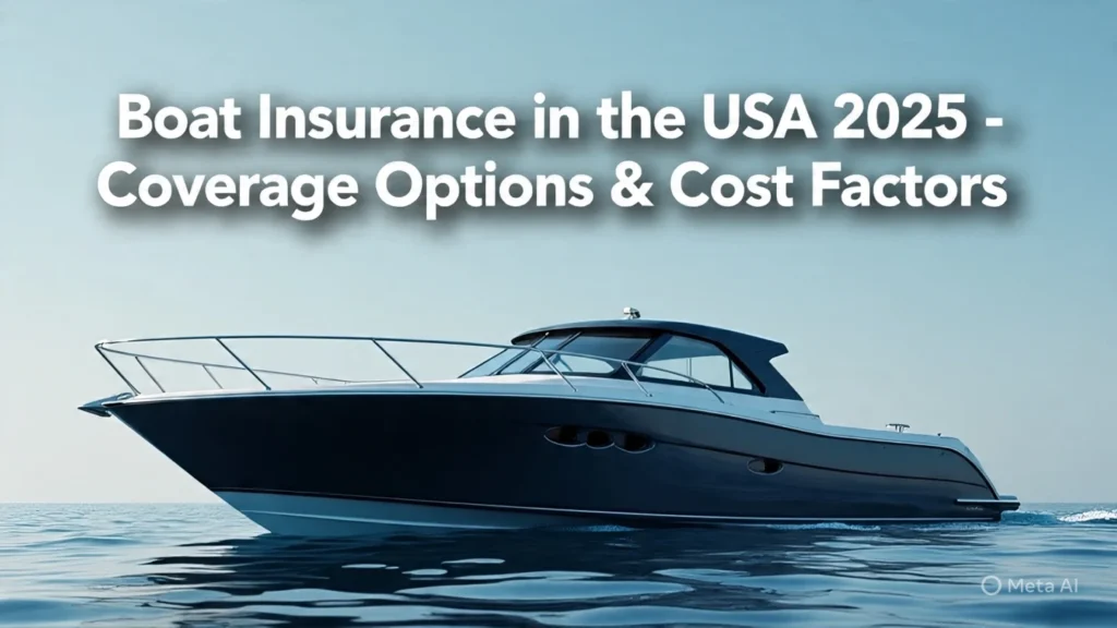 Boat Insurance in the USA 2025 – Coverage Options & Cost Factors
