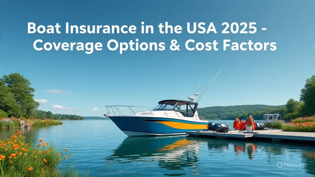 Boat Insurance in the USA 2025 – Coverage Options & Cost Factors

