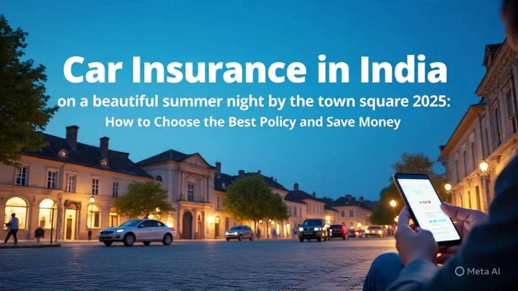 Car Insurance in India 2025: How to Choose the Best Policy and Save Money
