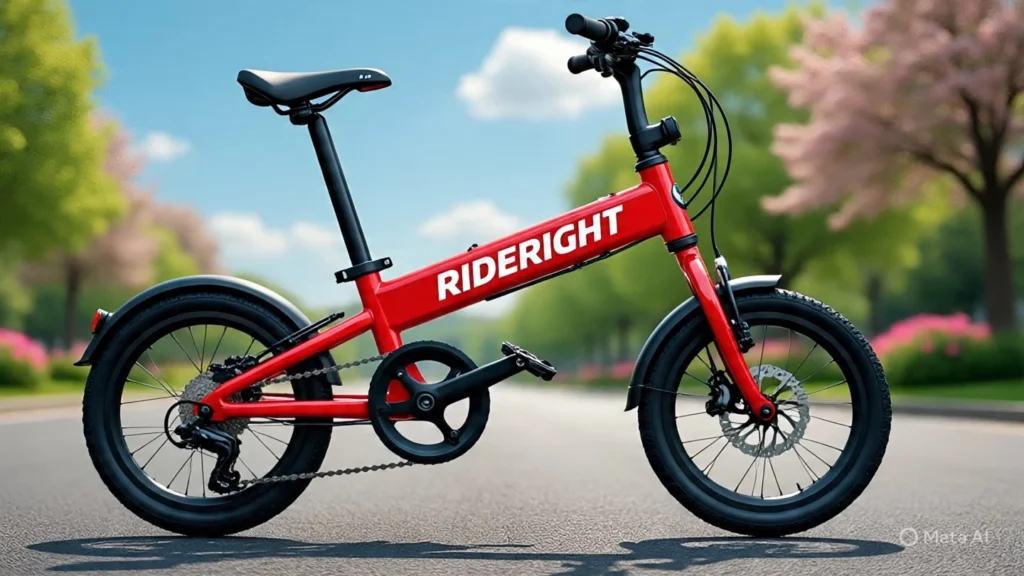 RIDERIGHT BMW Foldable Cycle for Men with 21 Gear