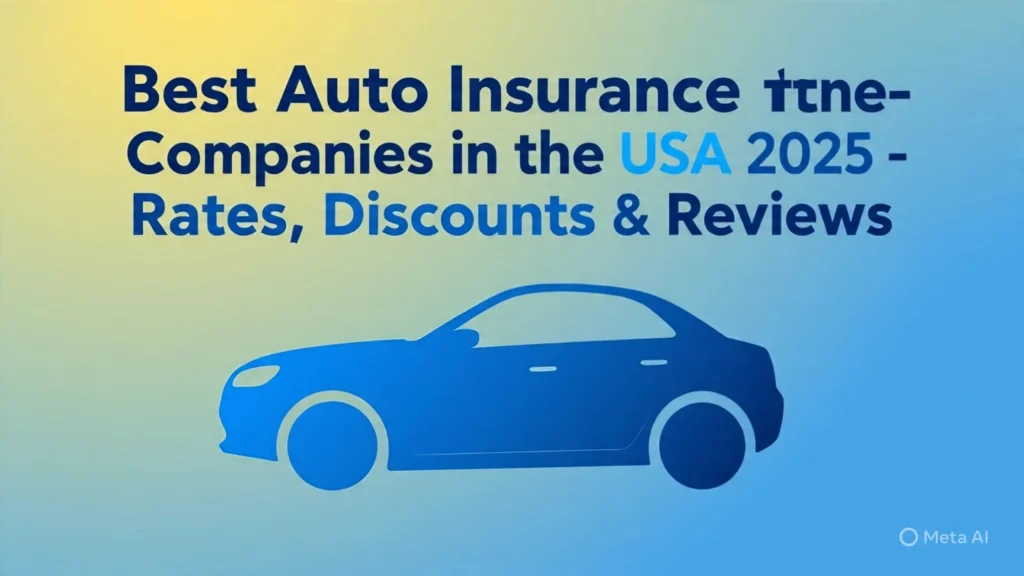 Best Auto Insurance Companies in the USA 2025 – Rates, Discounts & Reviews