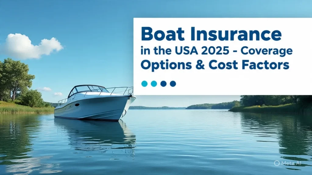 Boat Insurance in the USA 2025 – Coverage Options & Cost Factors